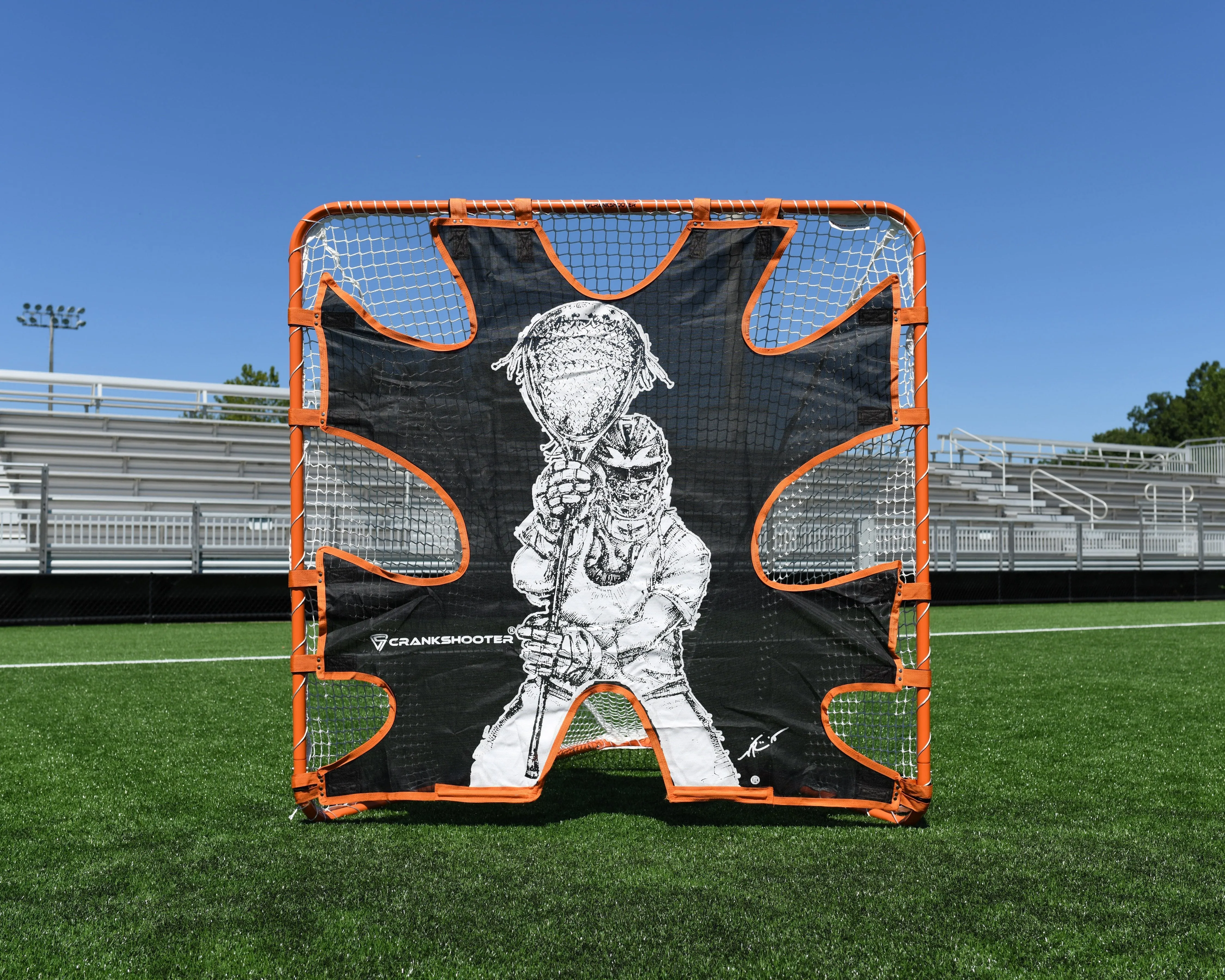 Shot Training COMBO - LaxRadar & Hi-Impact Shot Trainer by CrankShooter GOAL/NET NOT INCLUDED - FREE SHIPPING