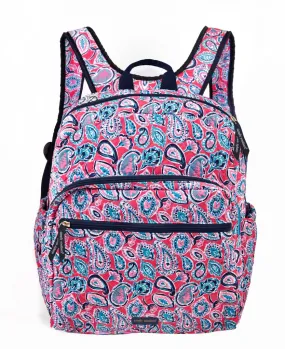 Southern Preppy Paisley Utility Backpack  