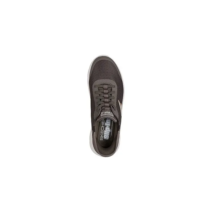 GO WALK FLEX HANDS Sneakers in Brown