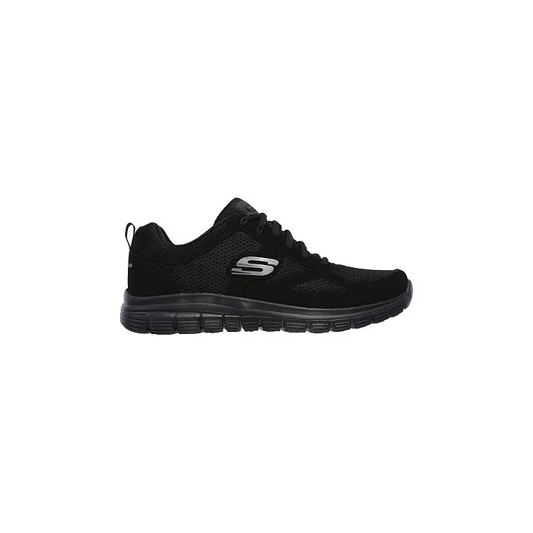 SKECHERS 52635 BURNS-AGOURA Black Sneakers - Buy Online