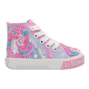 Sneakers bambina unicorn bianco Cod: LKED3478