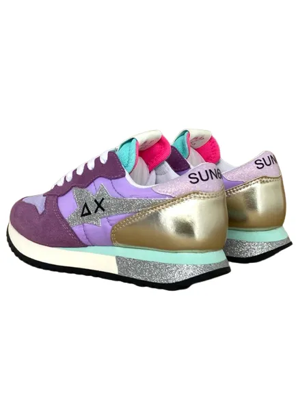 LILLA Z33211 STARGIRL GLITTER LOGO SNEAKERS