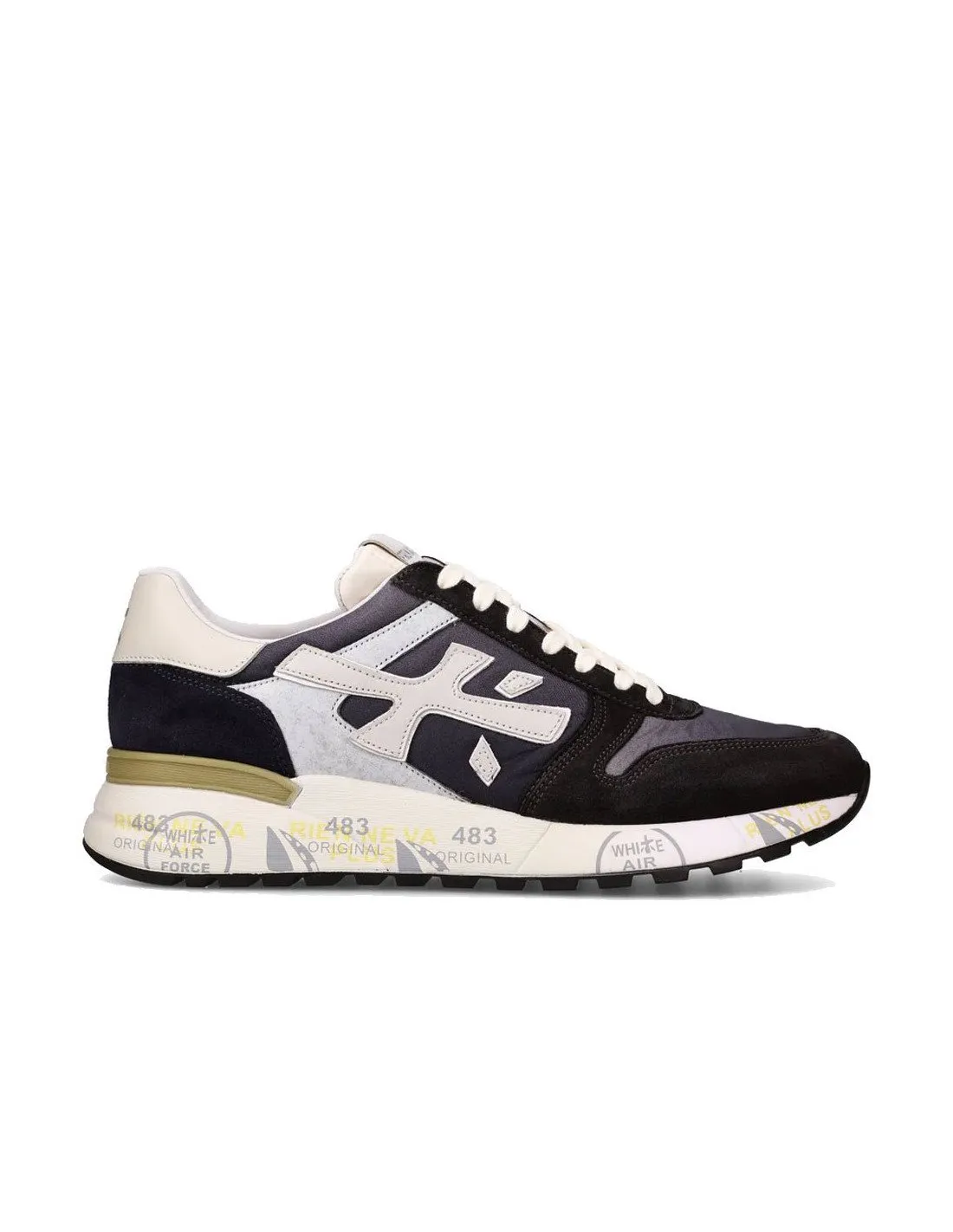 Black Mick 6618 Men's Sneakers by Premiata