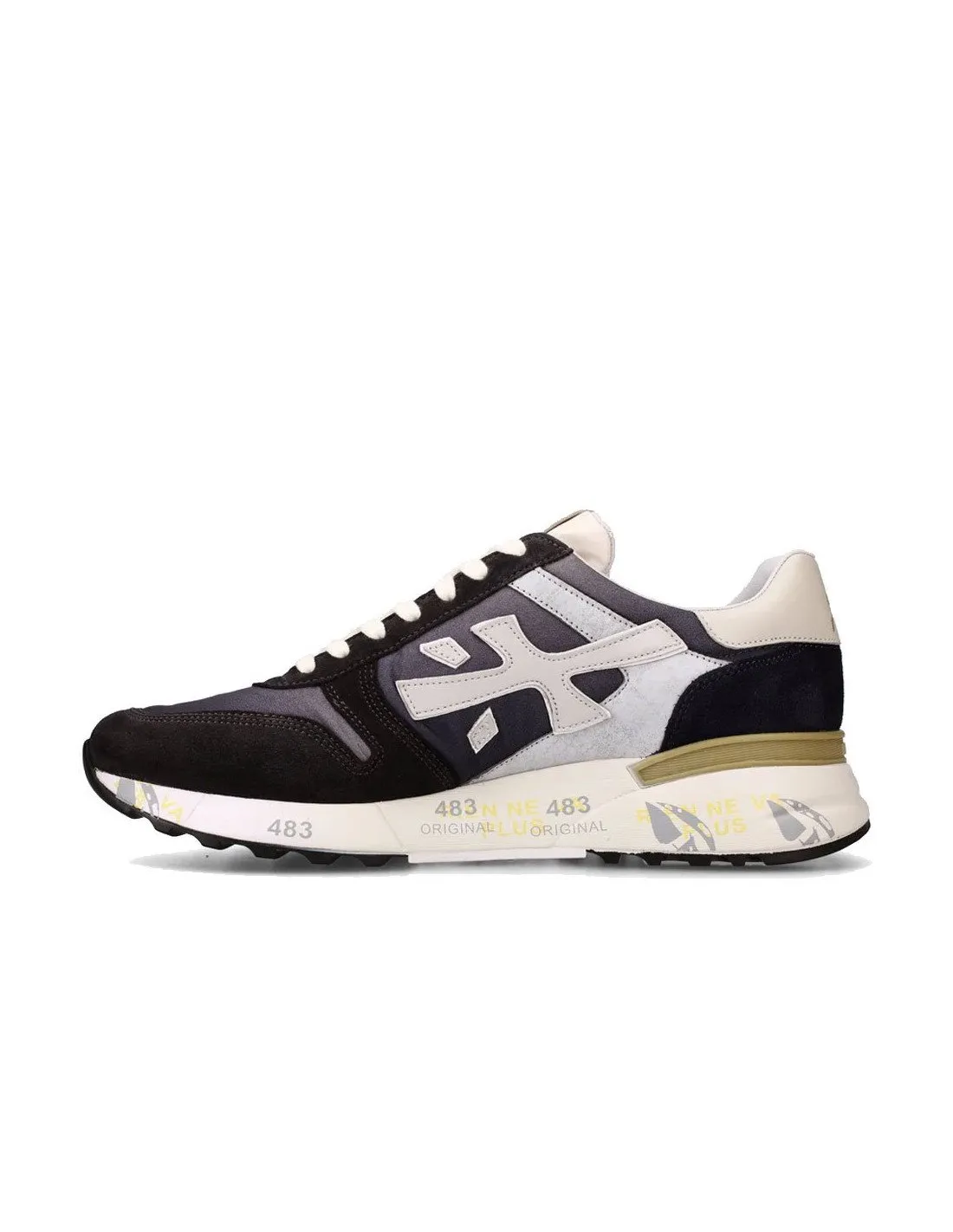 Black Mick 6618 Men's Sneakers by Premiata