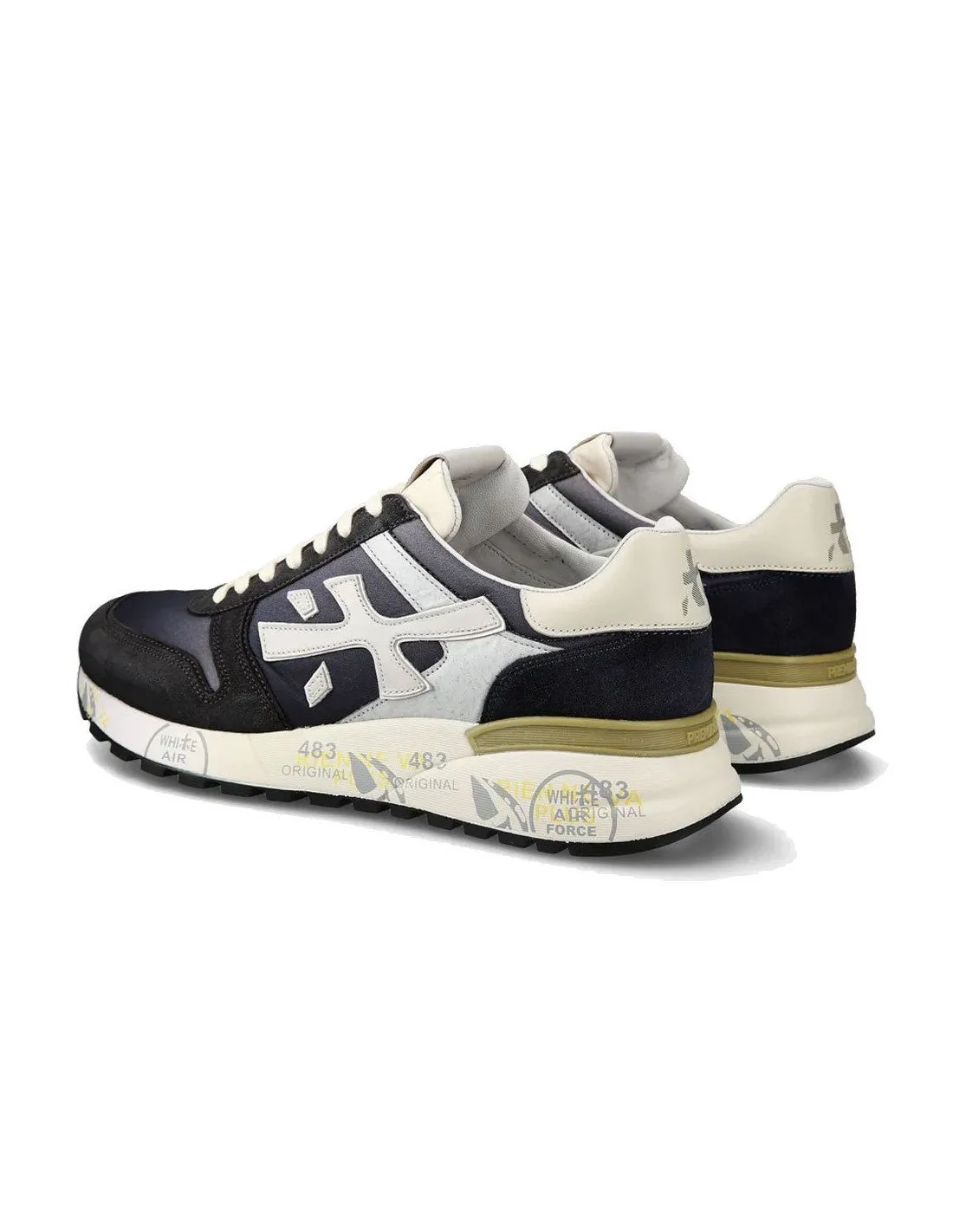 Black Mick 6618 Men's Sneakers by Premiata