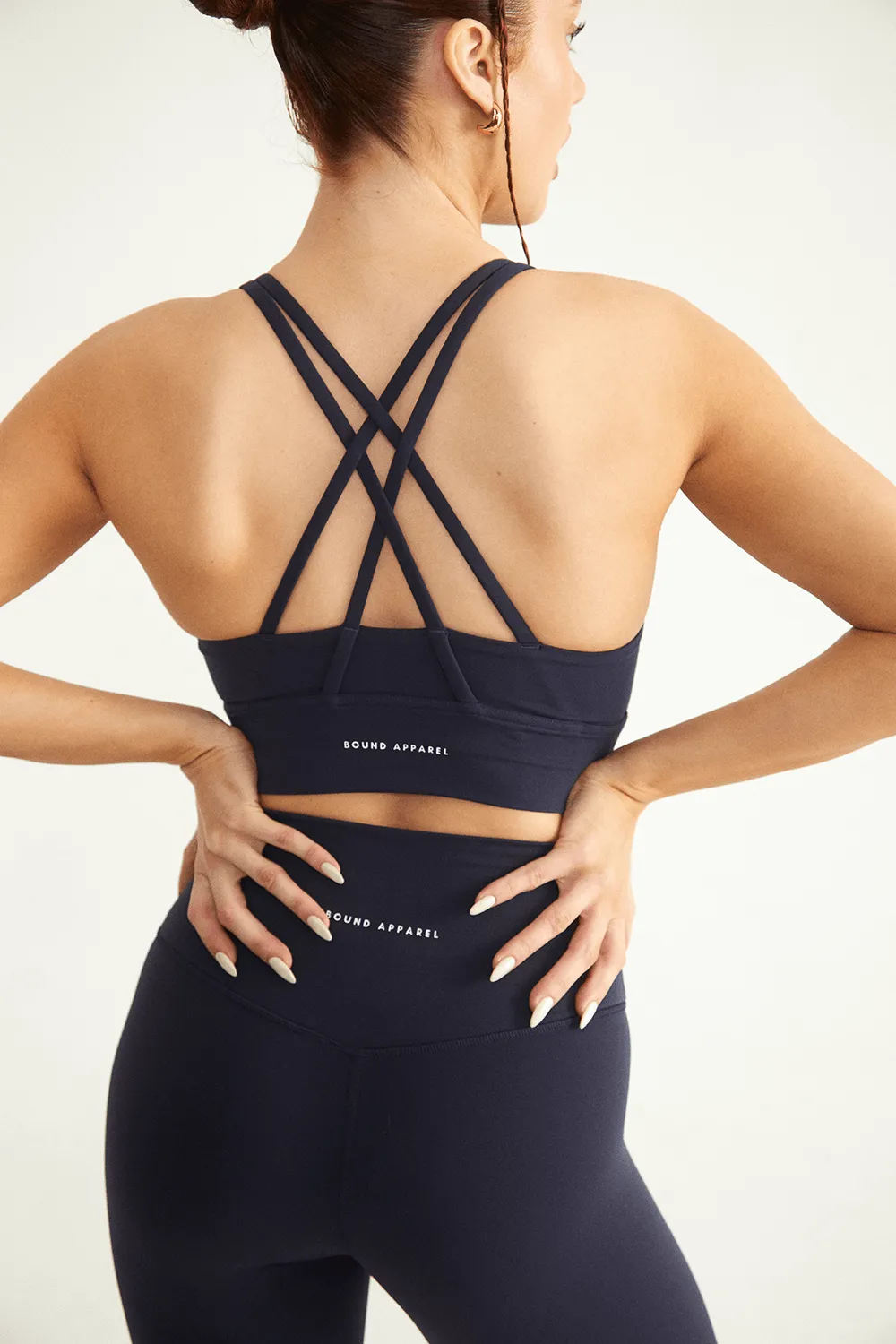 Space Blue Boundless Sports Bra