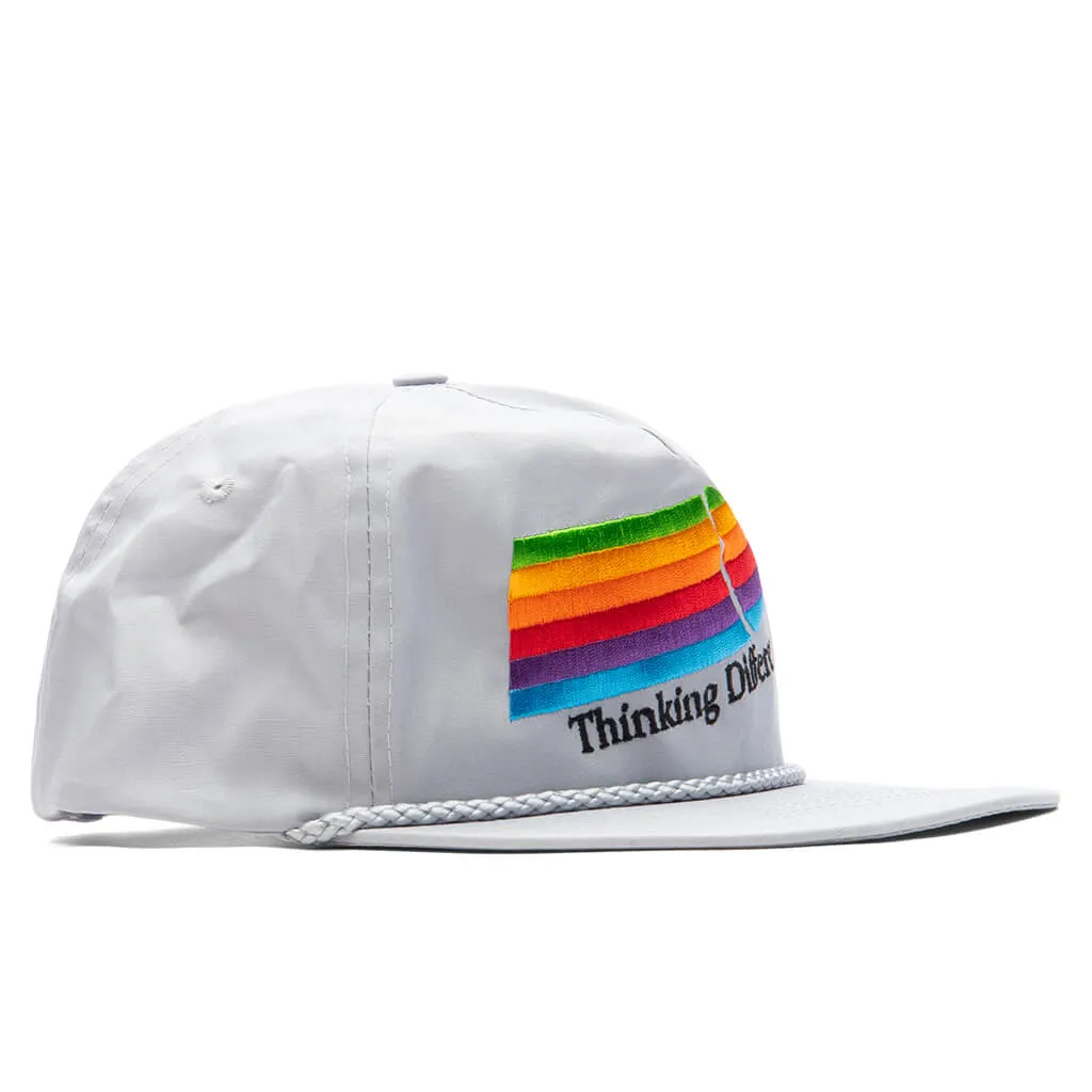 Grey Rainbow Spectrum Hat