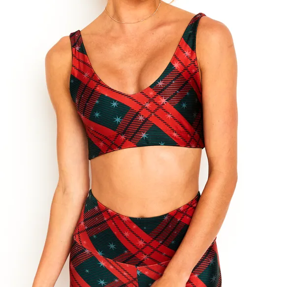 Starry Plaid U-Bra