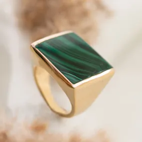 Stella Green Stone Ring