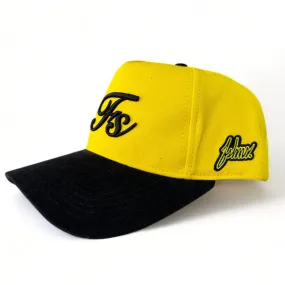 Stella Logo Snapback Hat (Yellow/Black)