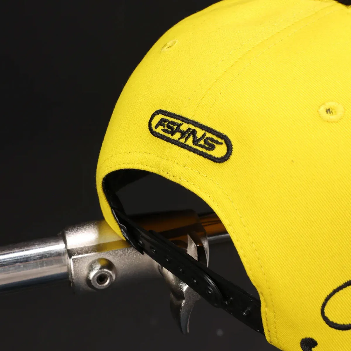 Stella Logo Snapback Hat (Yellow/Black)