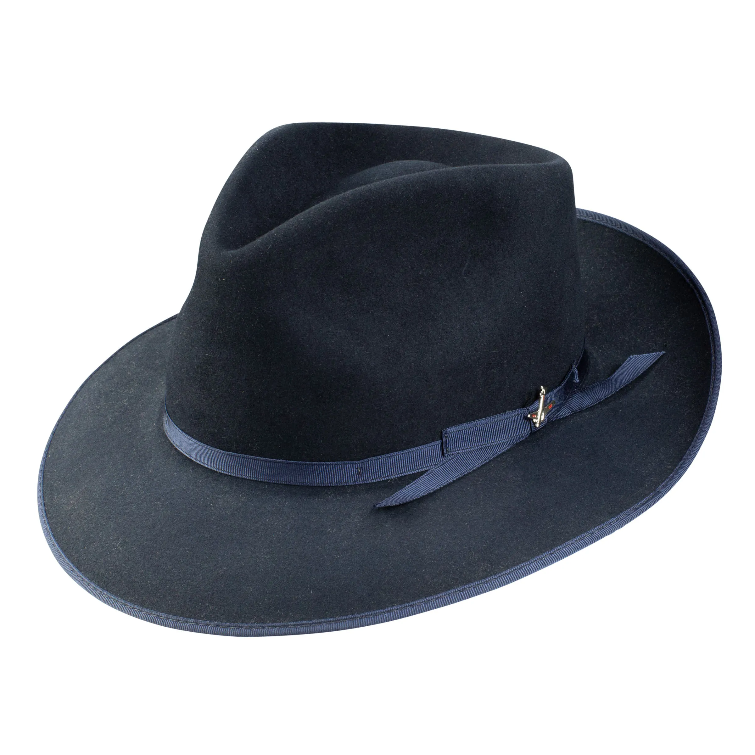 Men's 6X Stetson Open Road Navy Felt Hat