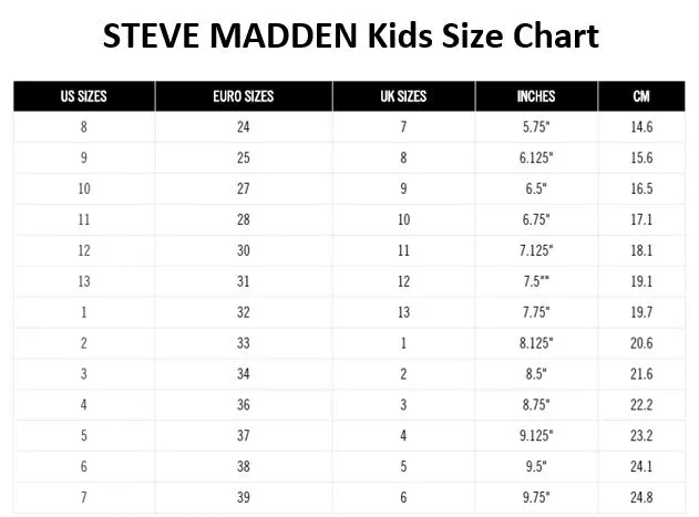 Steve Madden Kids Dream (Little Kid/Big Kid)