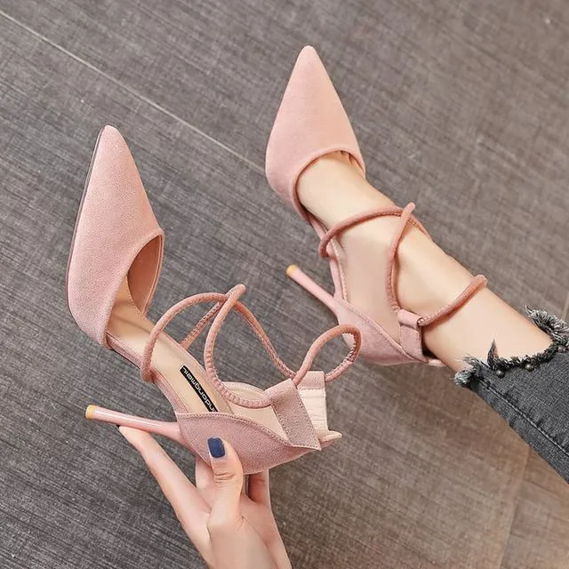 Pointed Stiletto Sandals - BL7