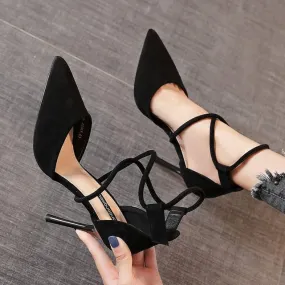 Pointed Stiletto Sandals - BL7