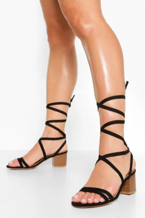 Strappy Block Heel Sandal