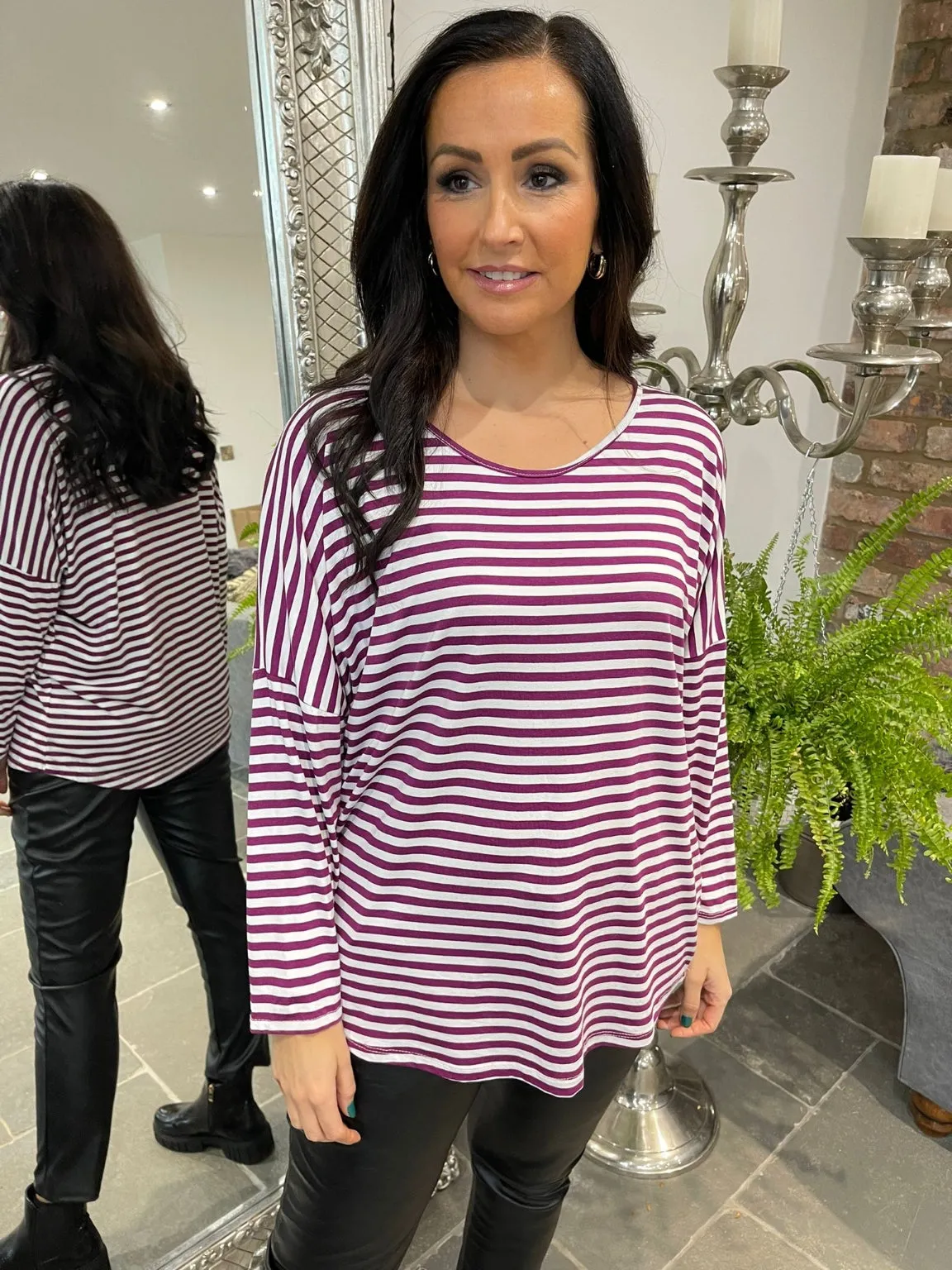 Shelby Striped Top