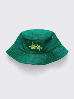 Stüssy Copyright Bucket Hat Green