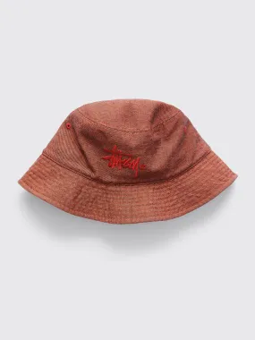 Stüssy Copyright Bucket Hat Orange