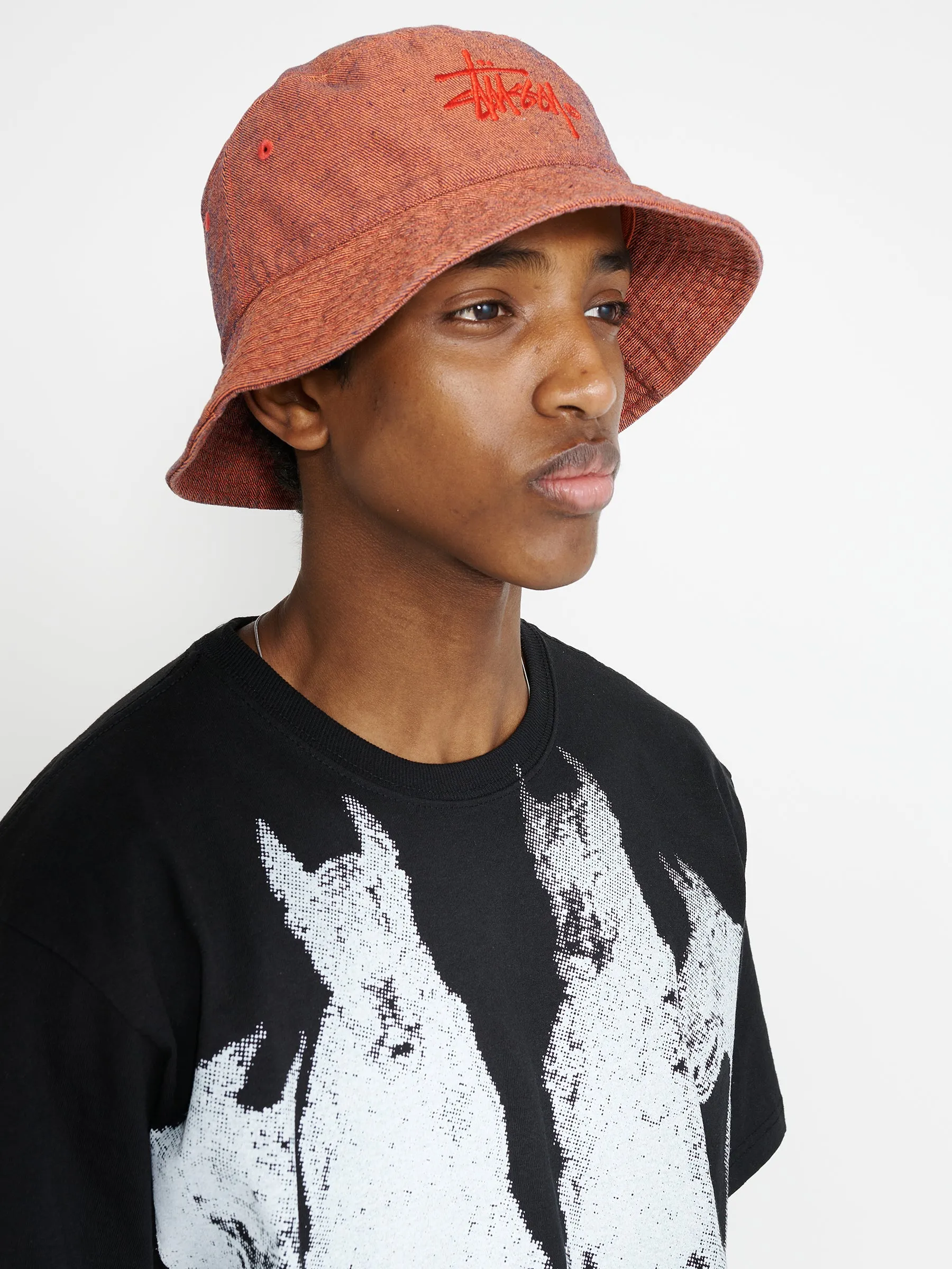 Stüssy Copyright Bucket Hat Orange