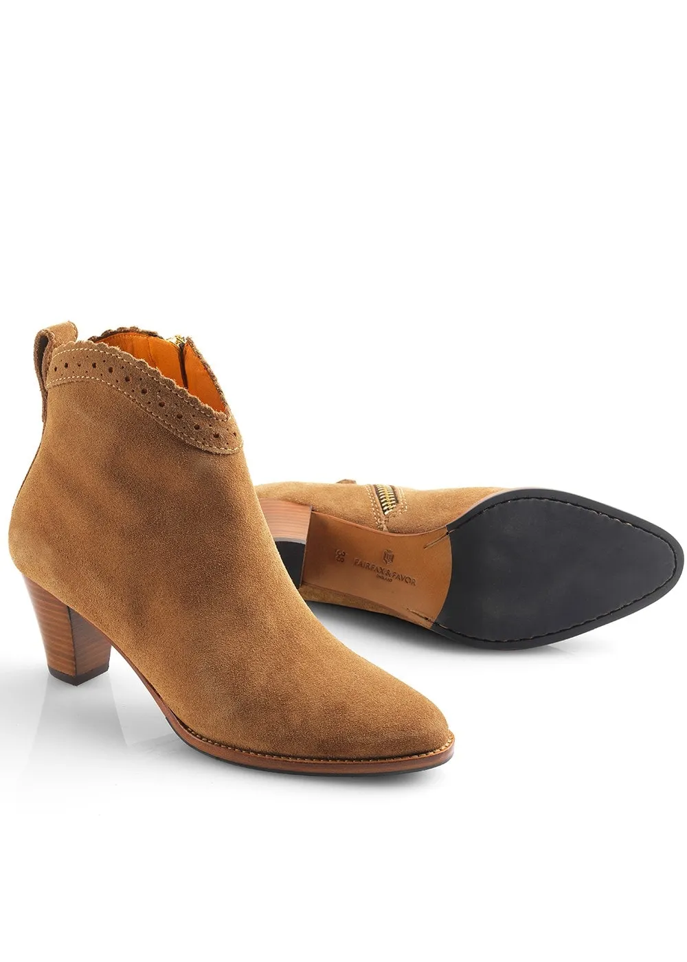 Suede Regina Ankle Boots