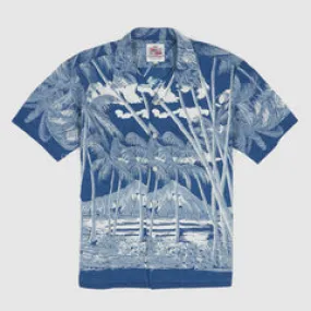 Sun Surf Duke Kahanamoku Special Edition 'Coconut Palms & Diamond Head' Hawaiian Shirt