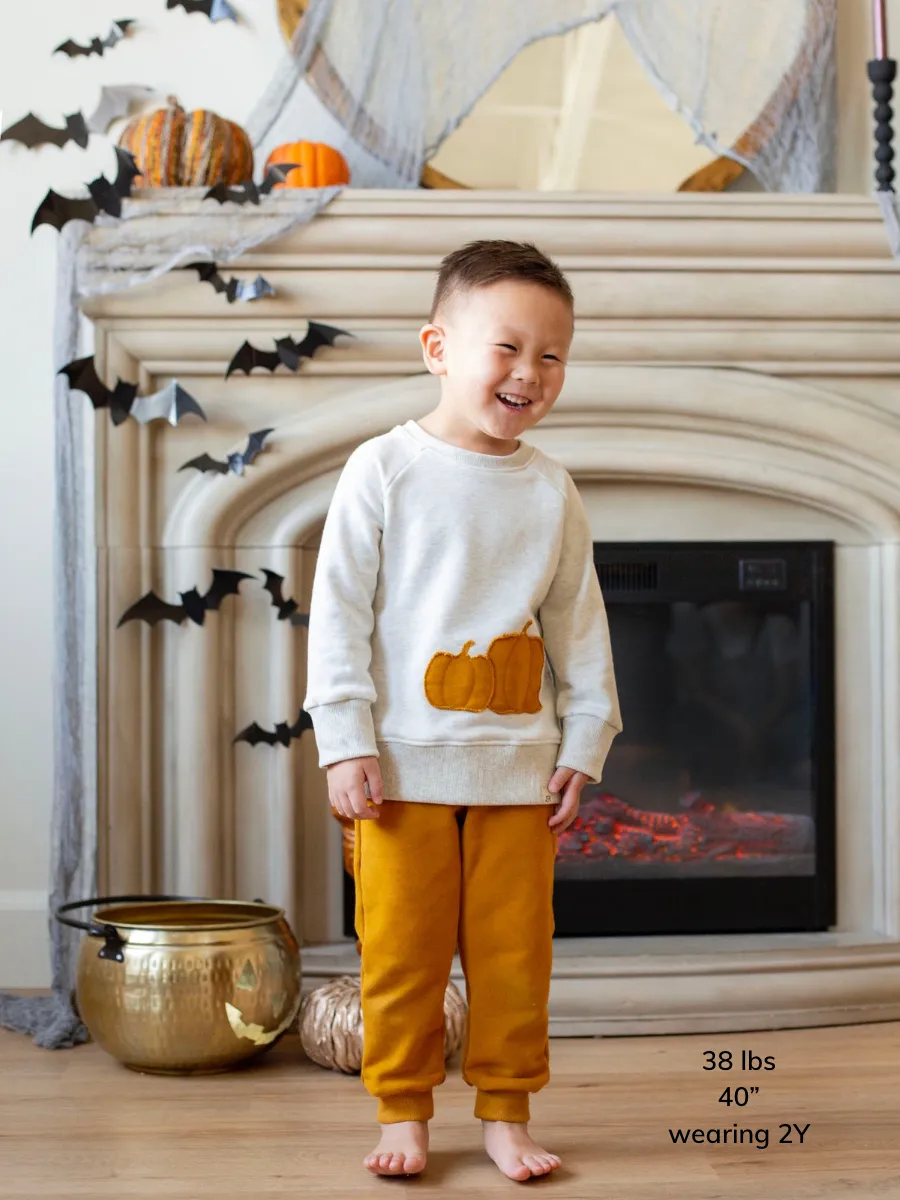 Yellow Floral Sweatpants