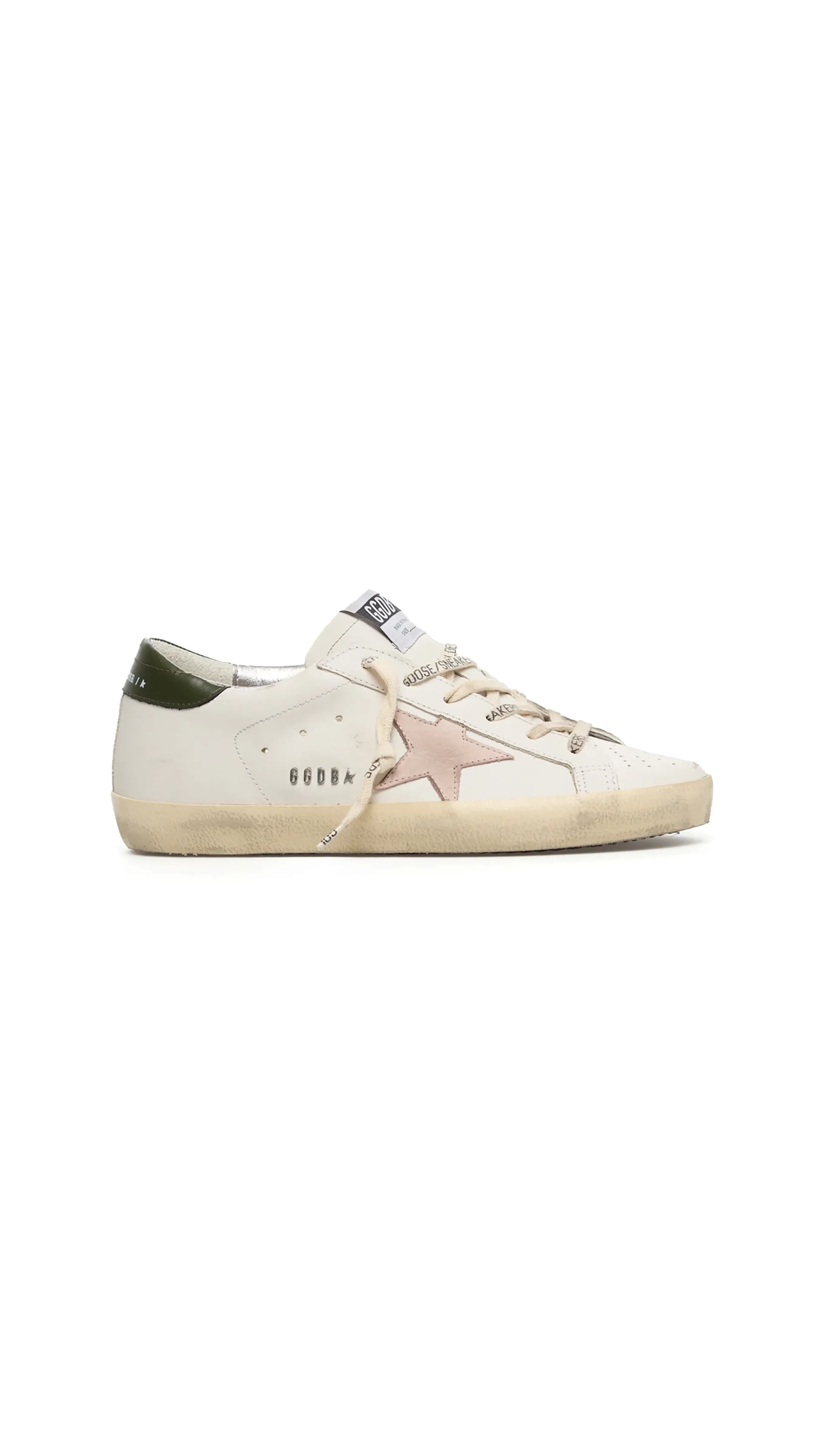 Super Star sneakers white khaki pink - Shop now.