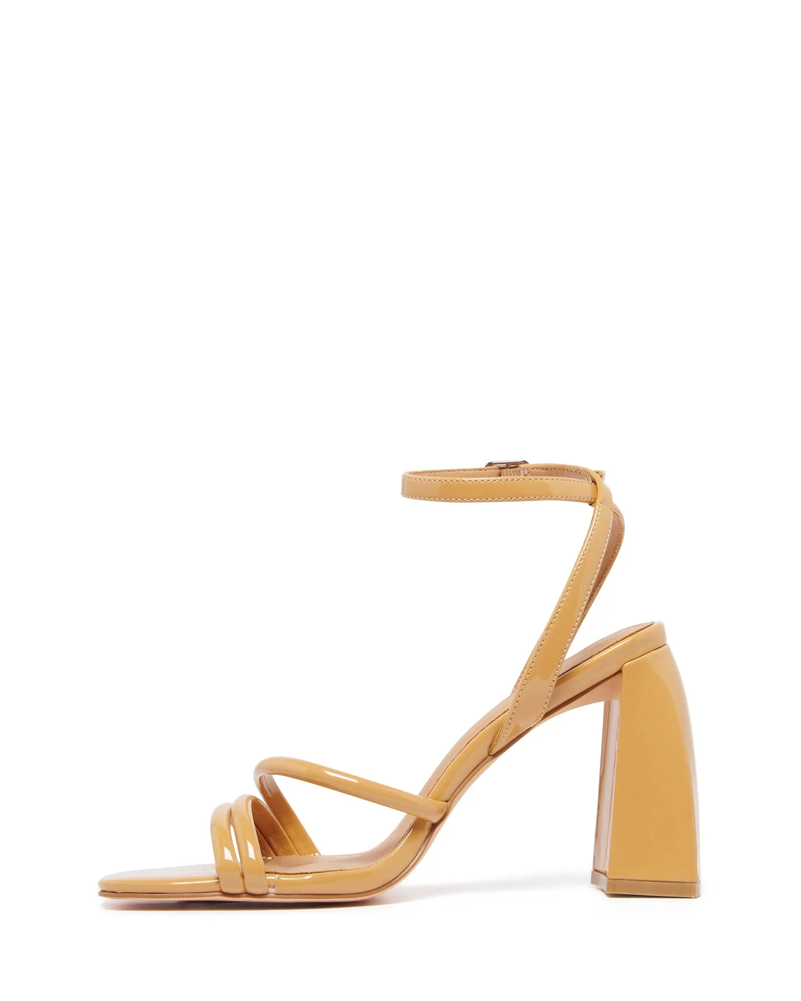 Suri Heel Caramel Patent