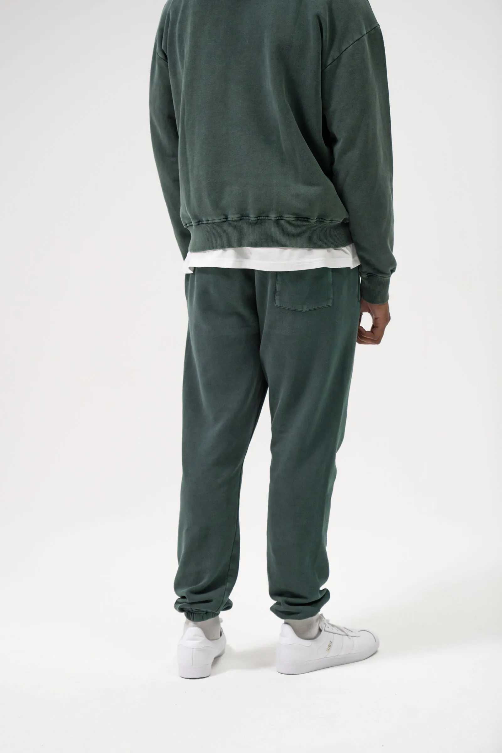 SUSTAIN WASHED GREEN JOGGERS