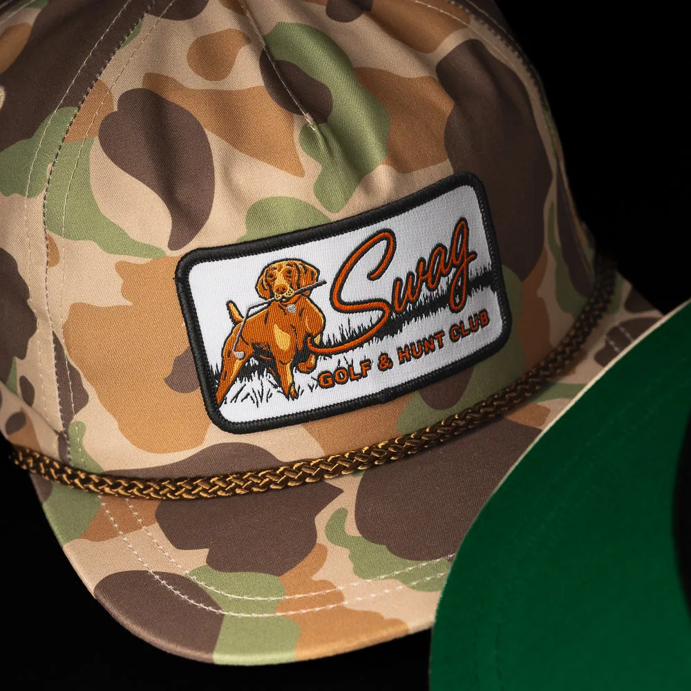 SWAG Dog Patch Camo Rope Hat