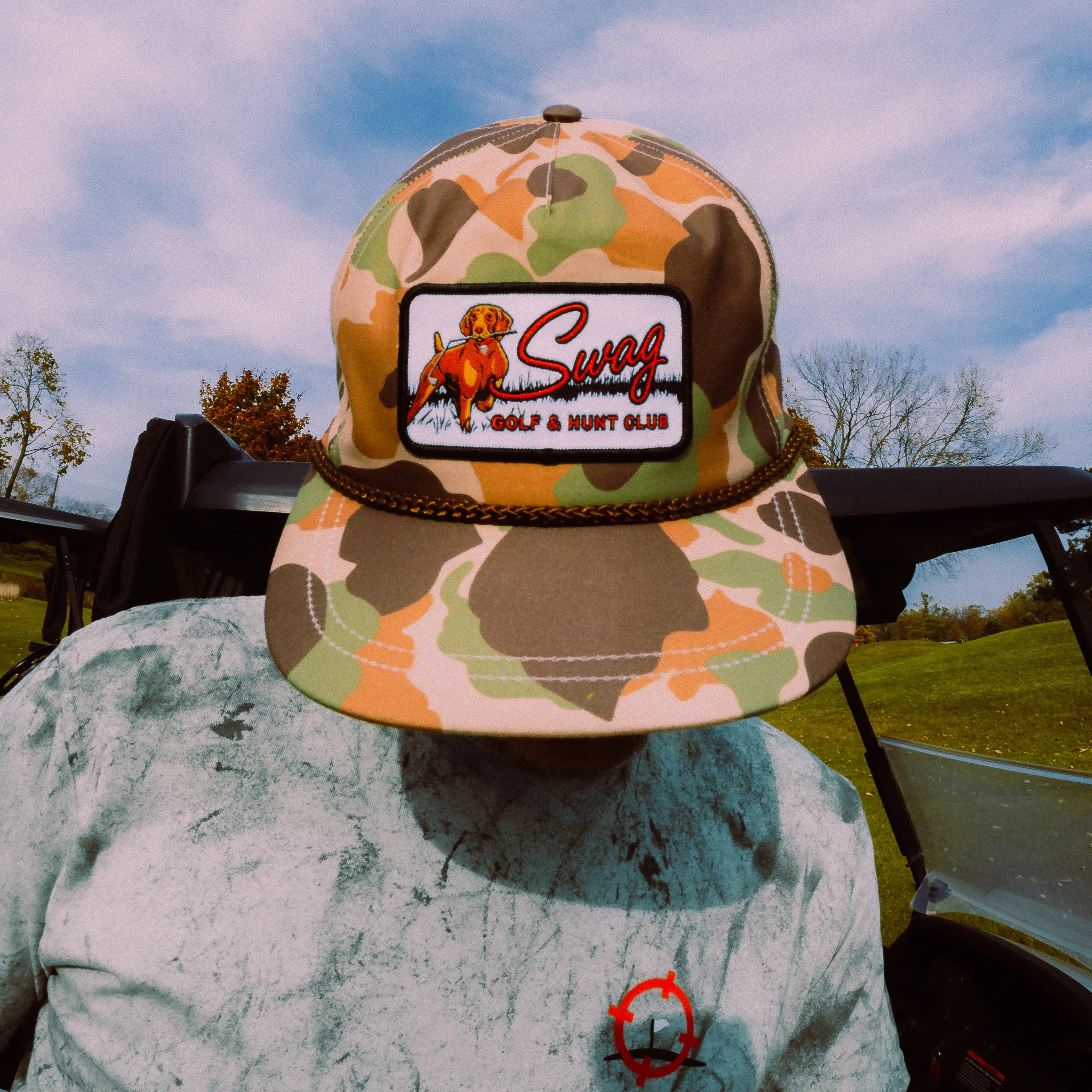 SWAG Dog Patch Camo Rope Hat