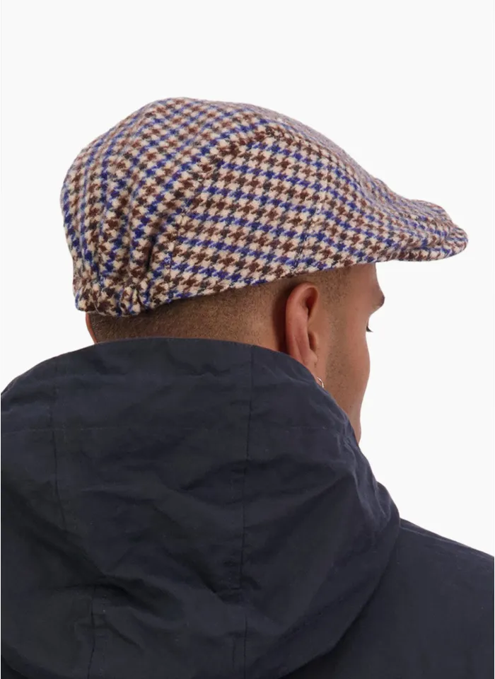 Swanndri Bristol Flat Cap - Cobalt