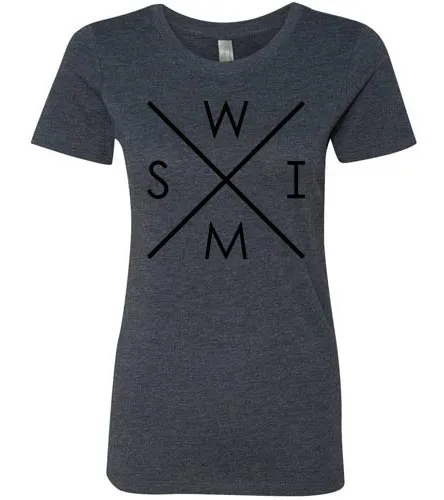 Swim Compass Ladies Tri Blend