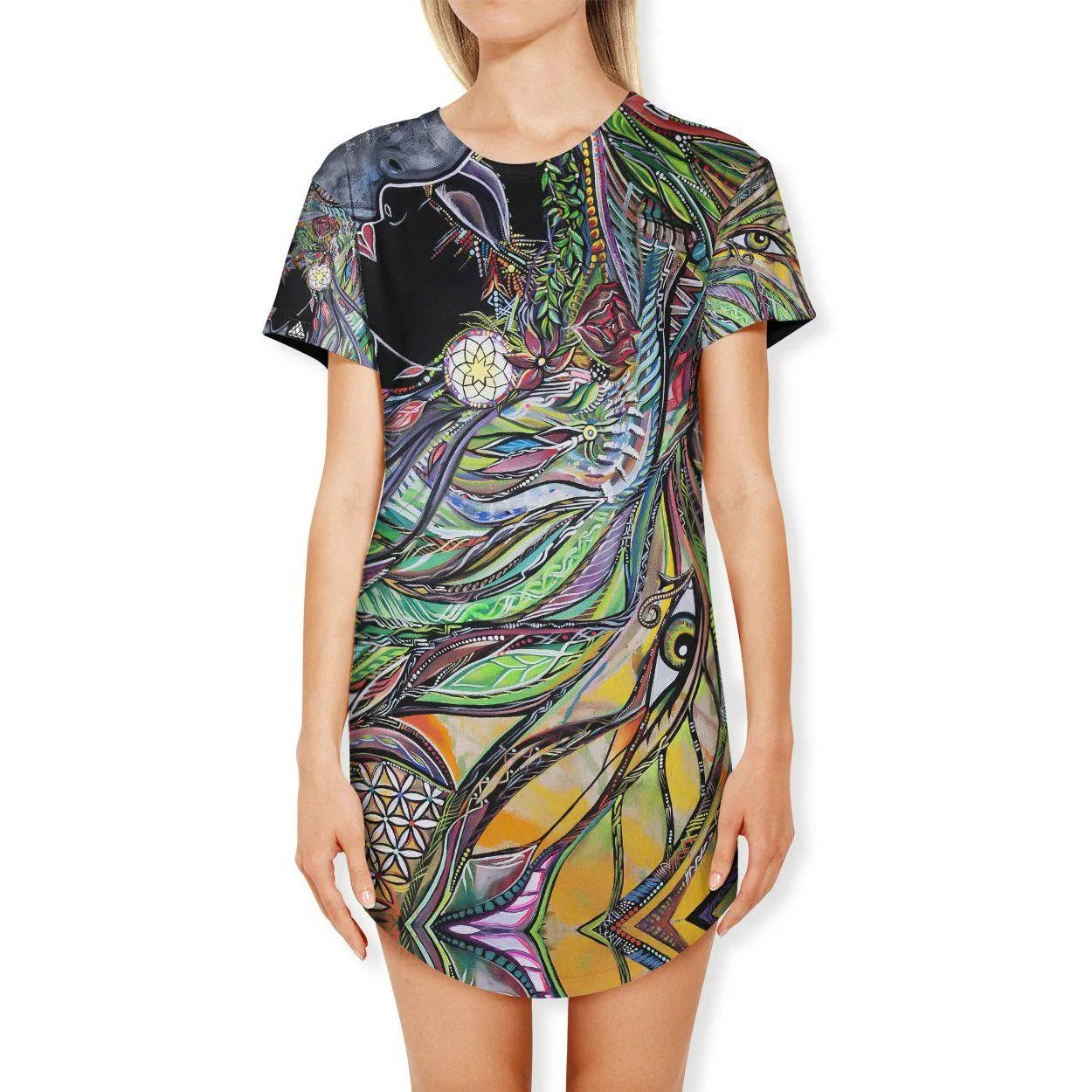 Synchronized T-Shirt Dress