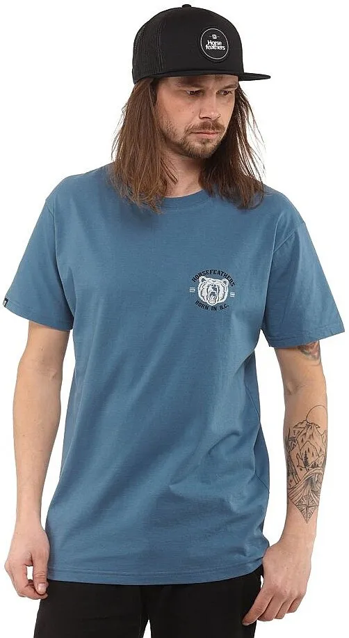 T-Shirt Horsefeathers Grizzly - Blue Heaven - men´s