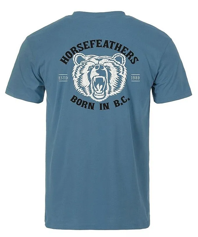 T-Shirt Horsefeathers Grizzly - Blue Heaven - men´s