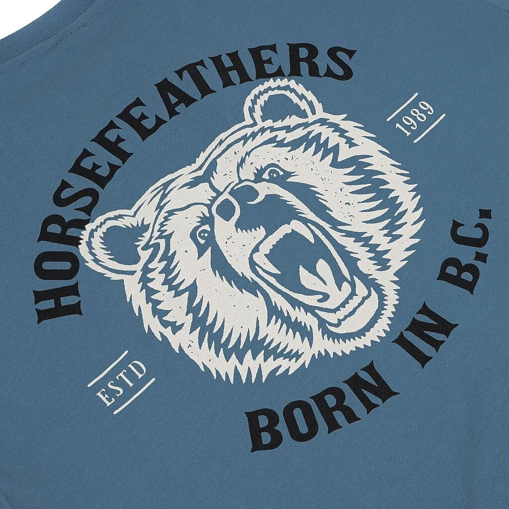 T-Shirt Horsefeathers Grizzly - Blue Heaven - men´s