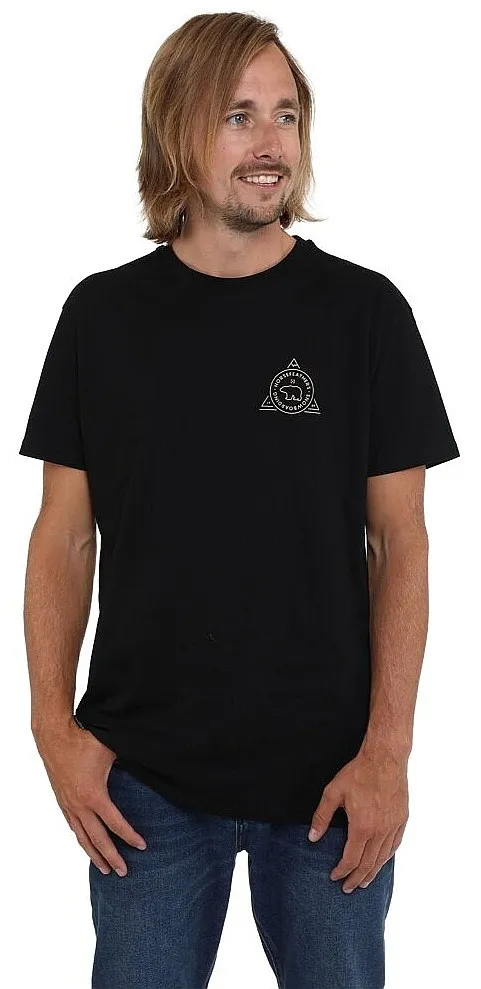 T-Shirt Horsefeathers Grizzly Triangle - Black - men´s