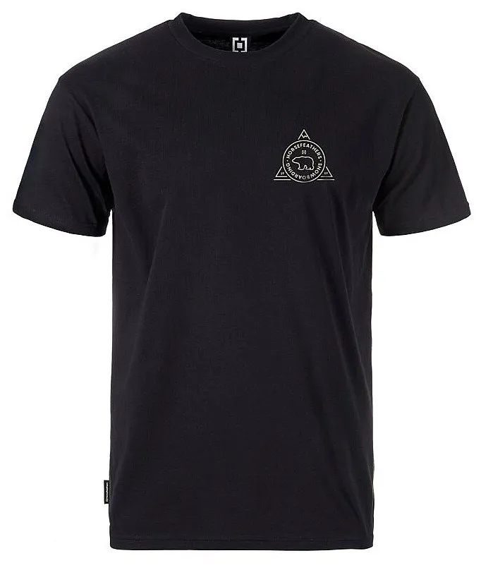 T-Shirt Horsefeathers Grizzly Triangle - Black - men´s