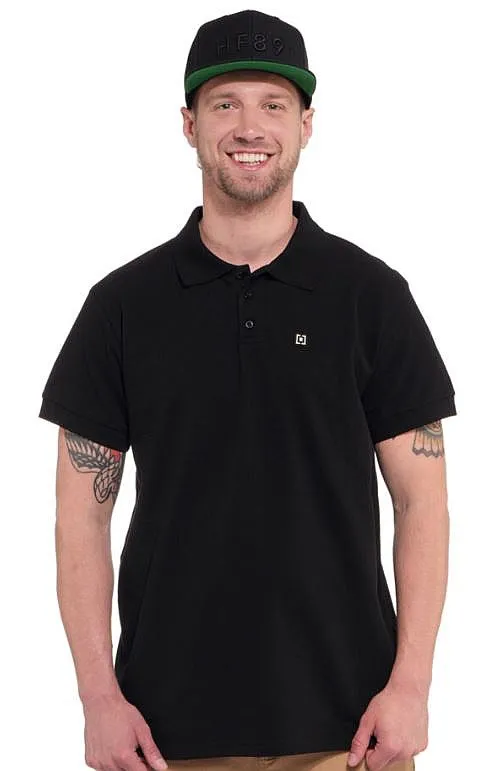 T-Shirt Horsefeathers Kato Polo - Black - men´s