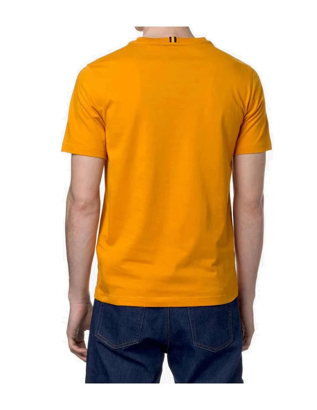 T-shirt K-way uomo K4125DW Odom typo arancione