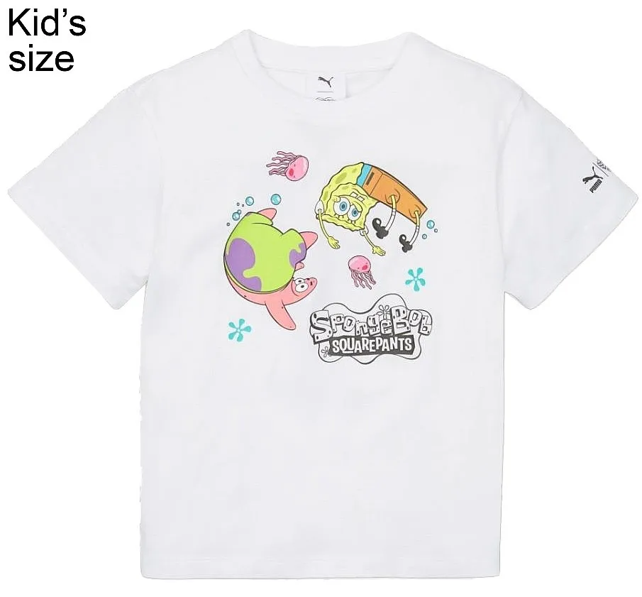 T-Shirt Puma Puma X Spongebob - Puma White - kid´s