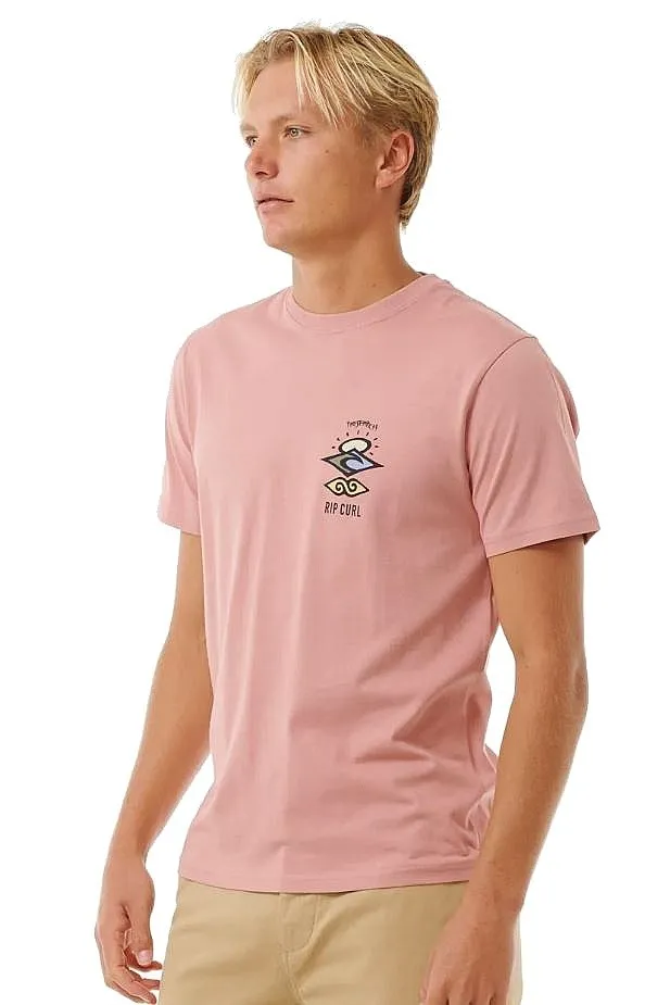 T-Shirt Rip Curl Search Icon - Mushroom - men´s