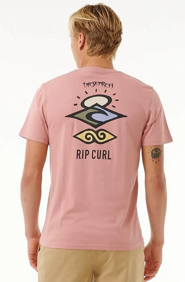 T-Shirt Rip Curl Search Icon - Mushroom - men´s