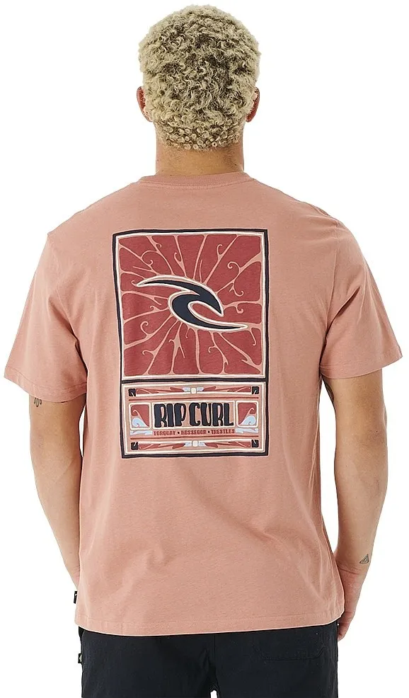 T-Shirt Rip Curl Soul Arch - Dusty Rose - men´s