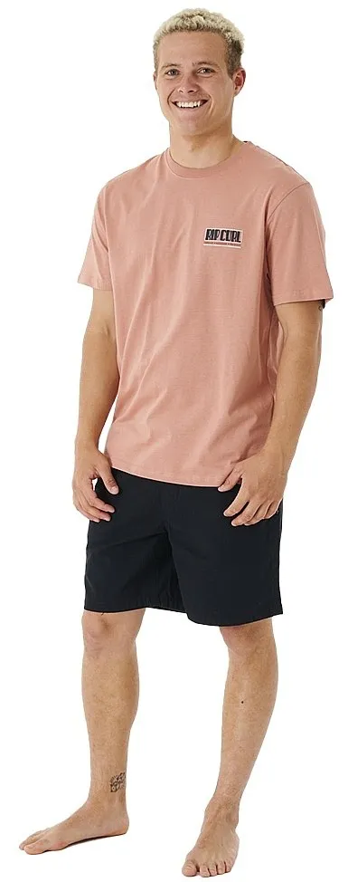 T-Shirt Rip Curl Soul Arch - Dusty Rose - men´s