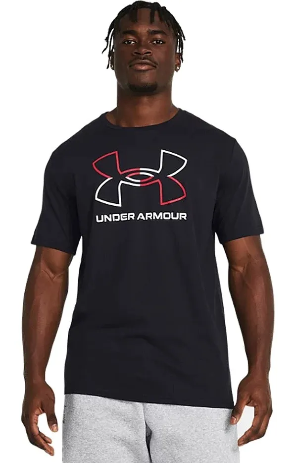 T-Shirt Under Armour GL Foundation Update - Black/Red - men´s