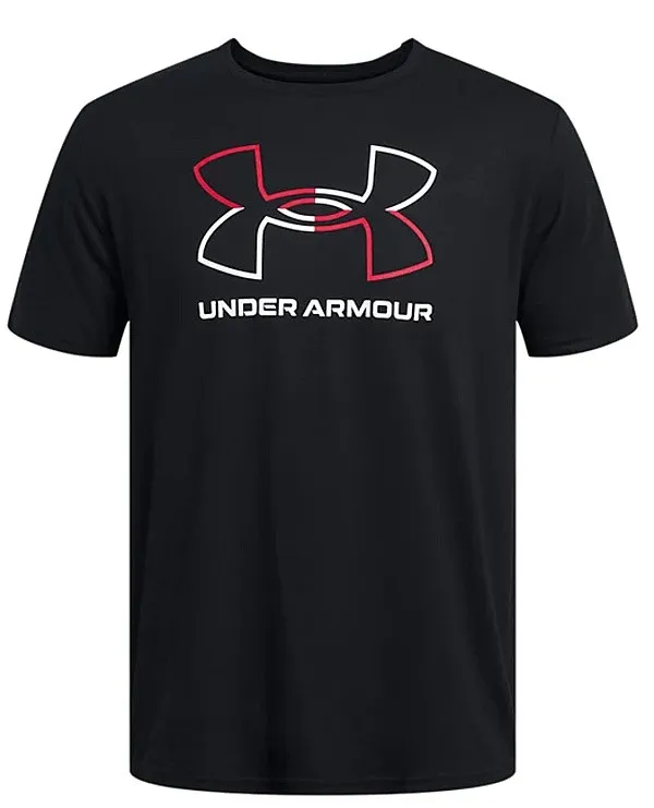 T-Shirt Under Armour GL Foundation Update - Black/Red - men´s