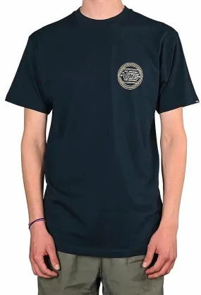 T-Shirt Vans Circle Checker Drop V - Navy - men´s